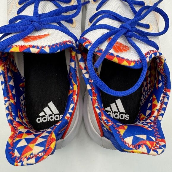 Adidas Cloudfoam Pure SPW Sneakers | White/Orange/Red | Women's 8.5 | IE8525 - Picture 7 of 8